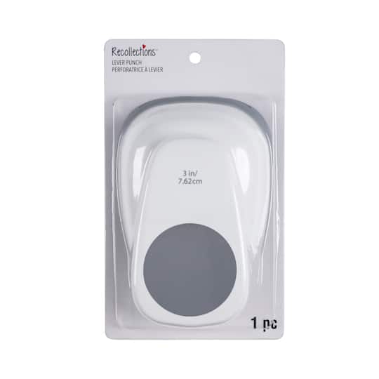 6 Pack: 3" Circle Lever Punch by Recollections™
